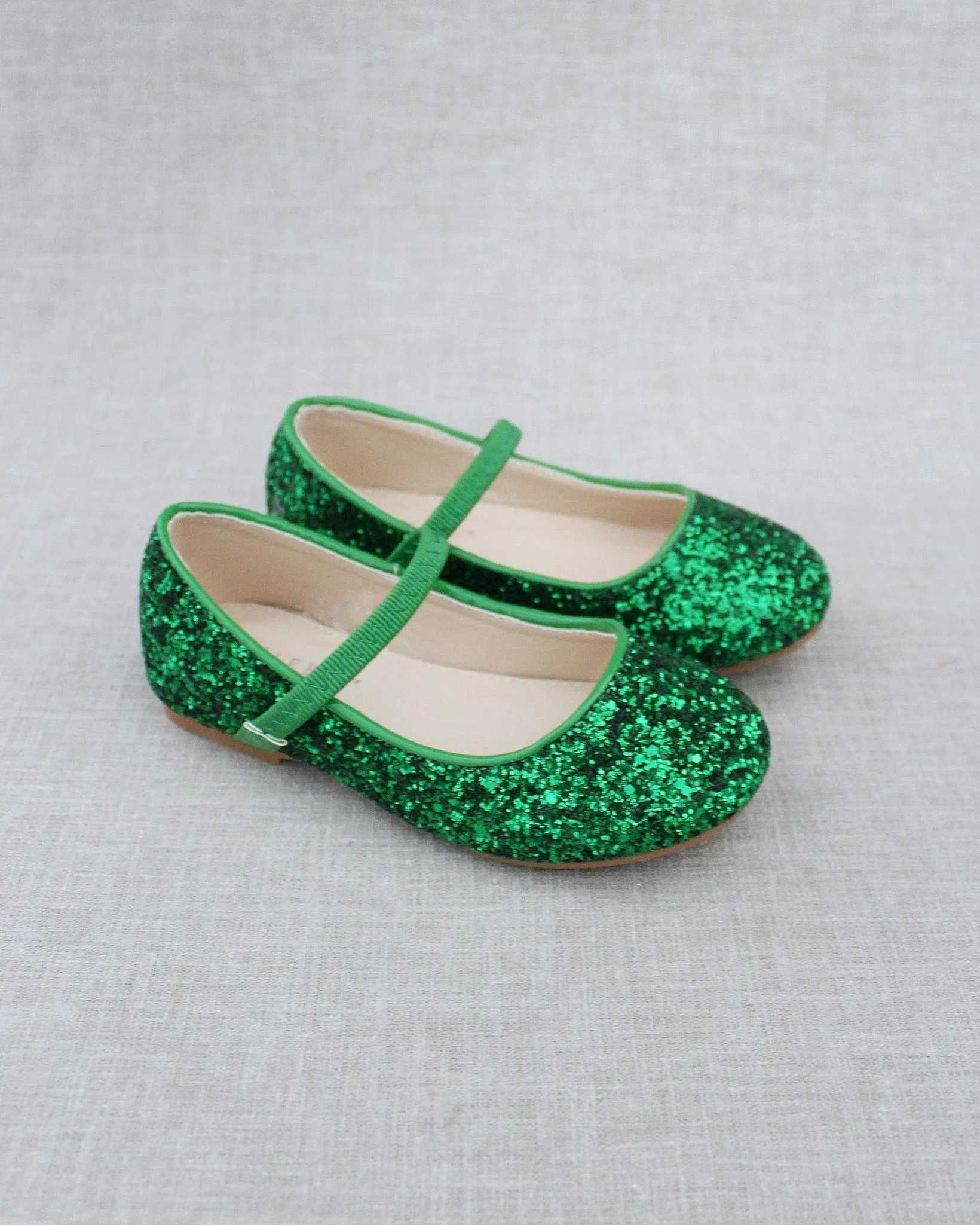 Rock Glitter Mary Jane Ballet Flats
