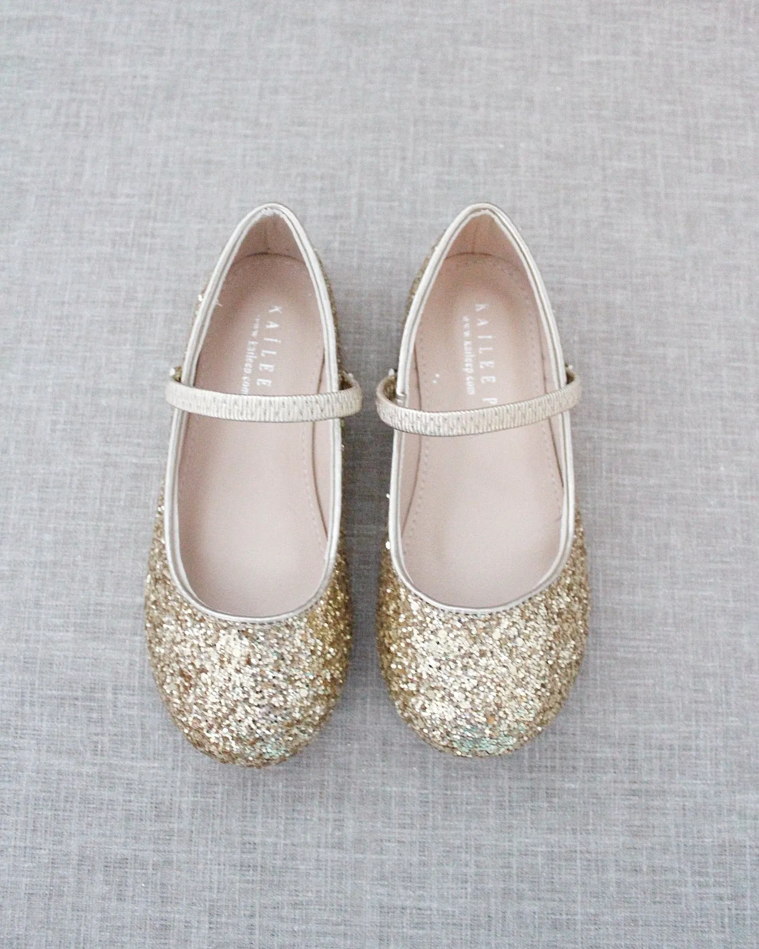Rock Glitter Mary Jane Ballet Flats