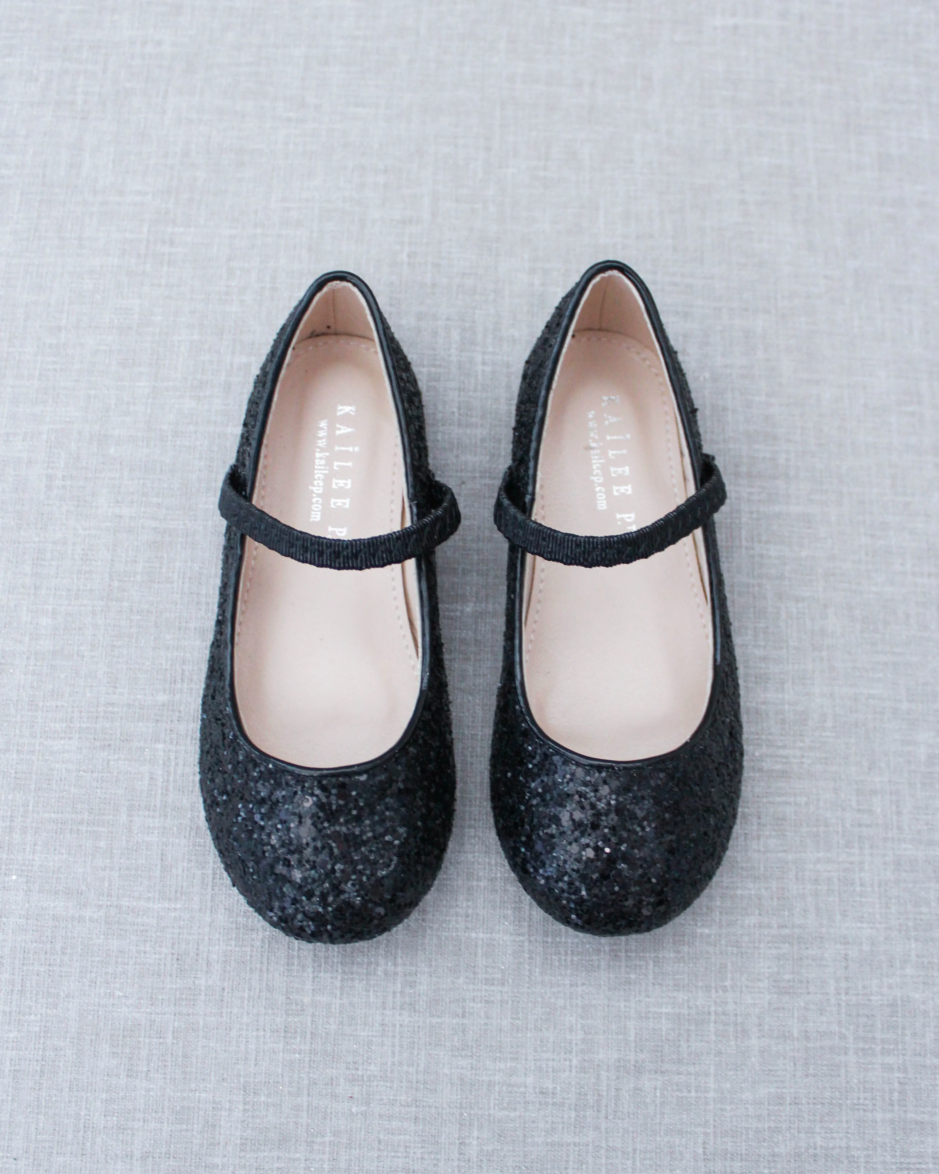 Rock Glitter Mary Jane Ballet Flats
