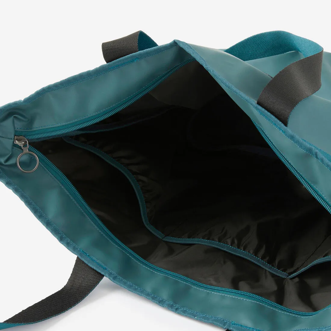 Sac cabas avec poches 25L femme - bleu marine