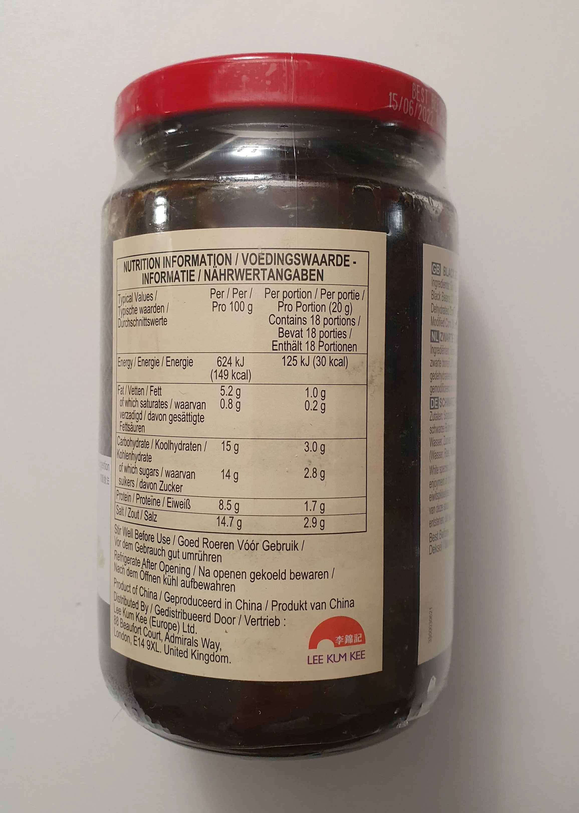 Salsa fagioli ed aglio - Lee Kum Kee 368g