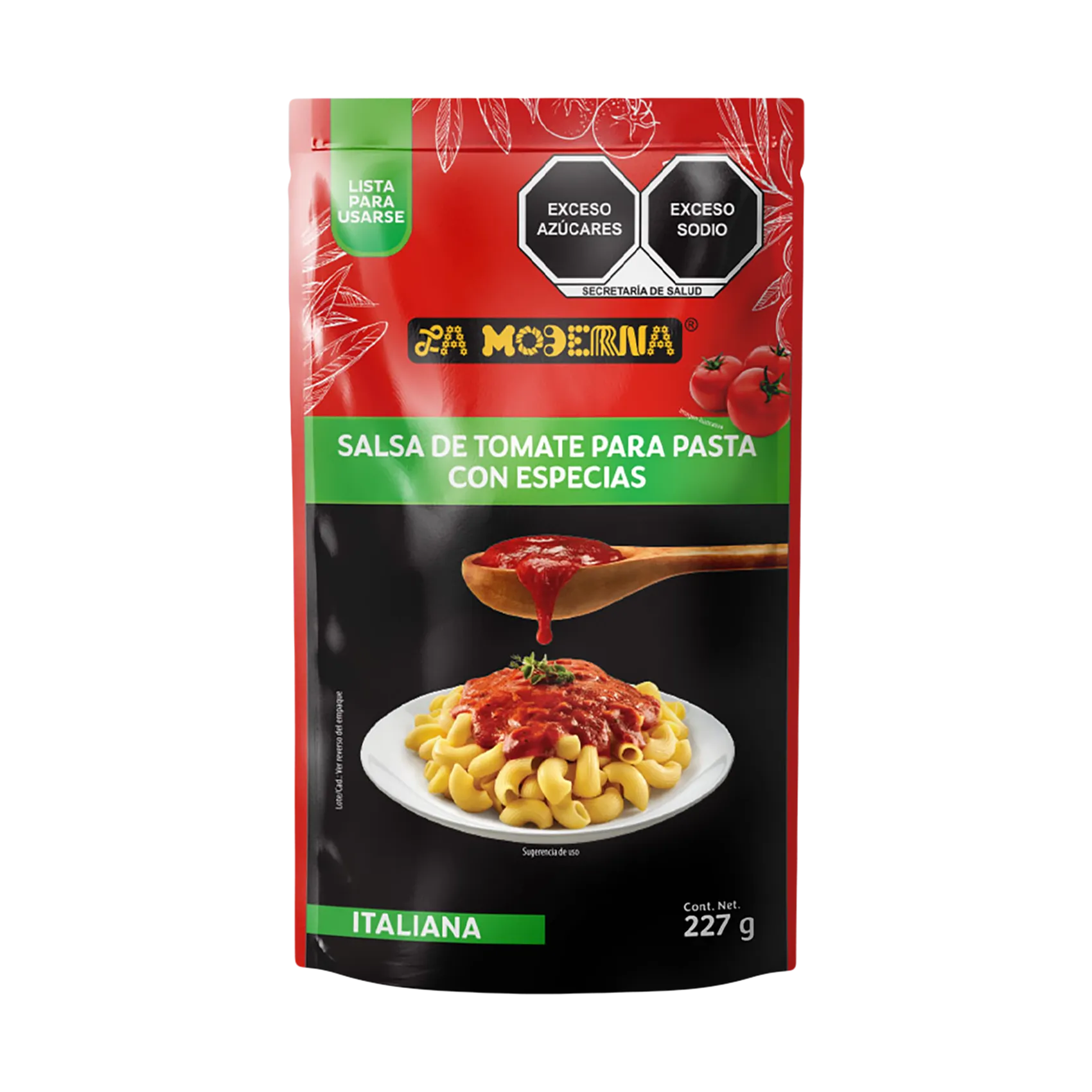 Salsa para Pasta La Moderna Italiana 227g