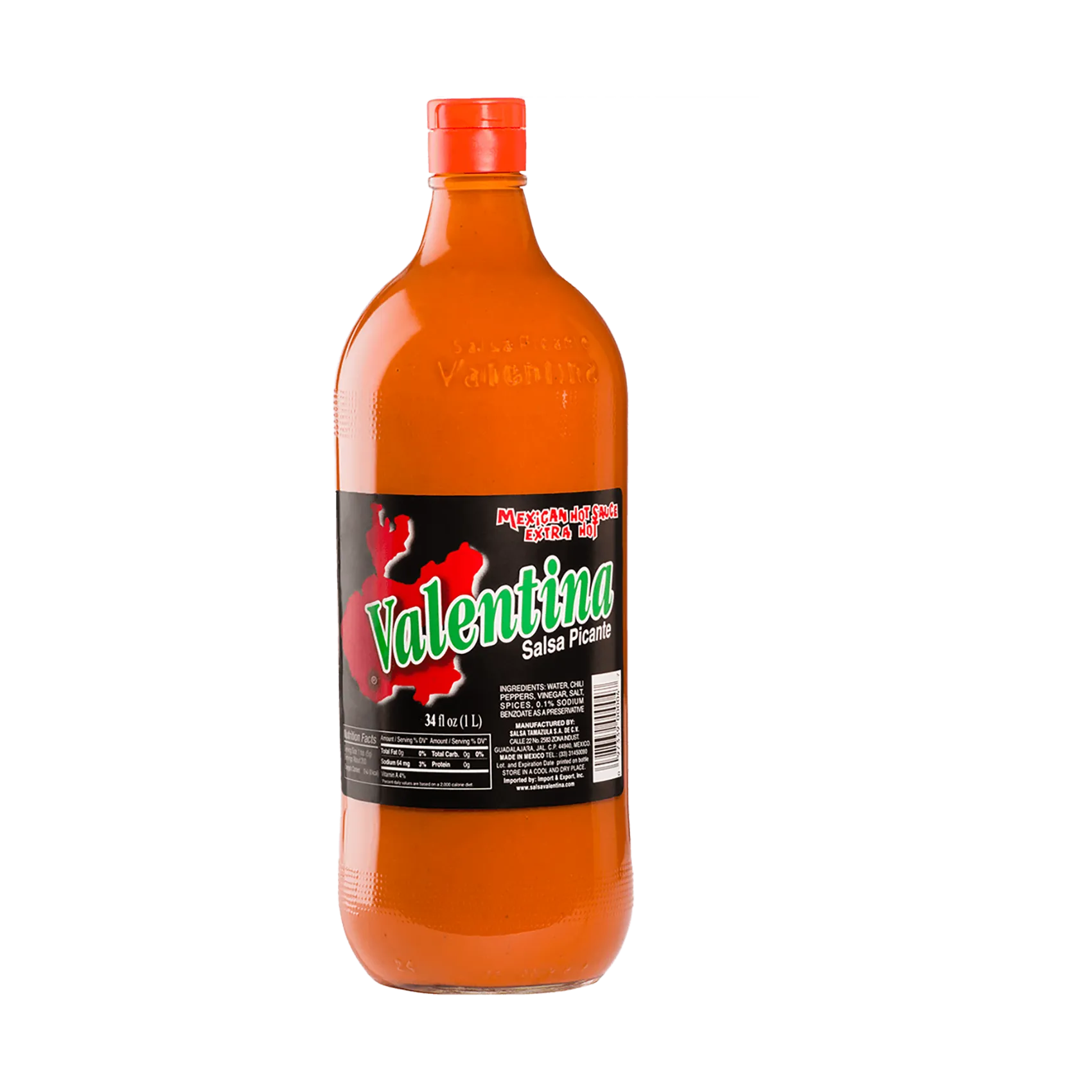 Salsa Valentina Etiqueta Negra 1 L