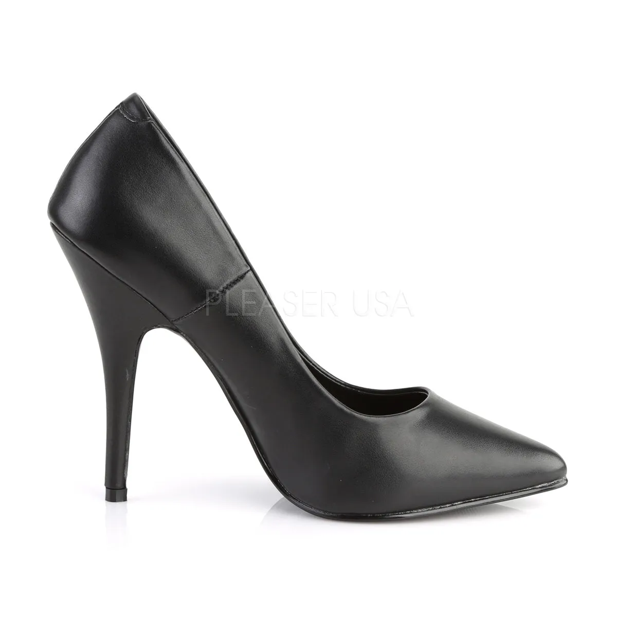 SEDUCE-420  Black Faux Leather
