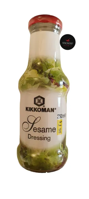 Sesame dressing / Salsa al sesamo per Insalata o salsa dip - Kikkoman 250ml