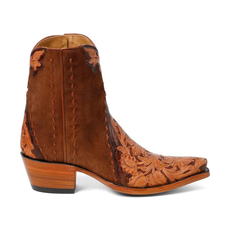 Sheridan Ankle Zipper - Spaniel