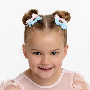 Small Bow Clip Set of 6