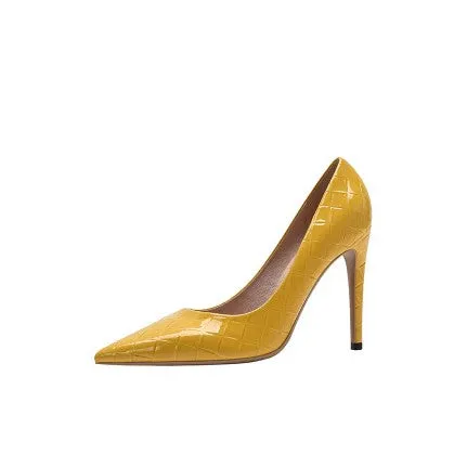 Small Size Leather Heels For Adults DS155