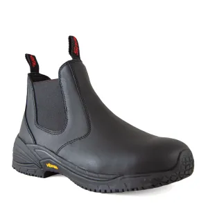 Snap-on Carb STEEL TOE Work Boot, 5-Inch Slip-On