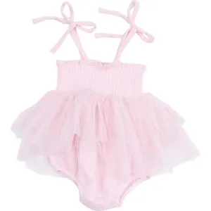 Solid Muslin Ballerina Tutu Bubble- Pink