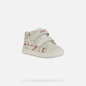 Souliers Biglia Bébé Fille - Blanc/Rouge - 18 à 23