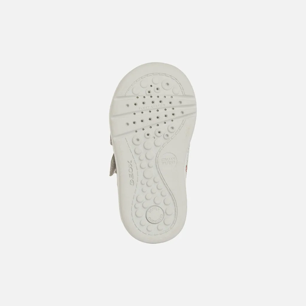 Souliers Biglia Bébé Fille - Blanc/Rouge - 18 à 23