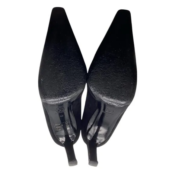 St. John Wilshire Suede Pumps Women’s Size 9 in Black