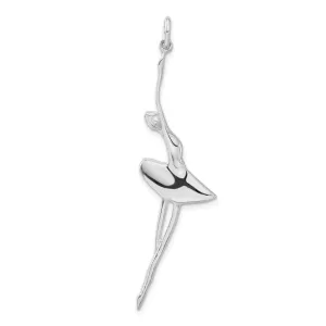 Sterling Silver Ballerina Pendant