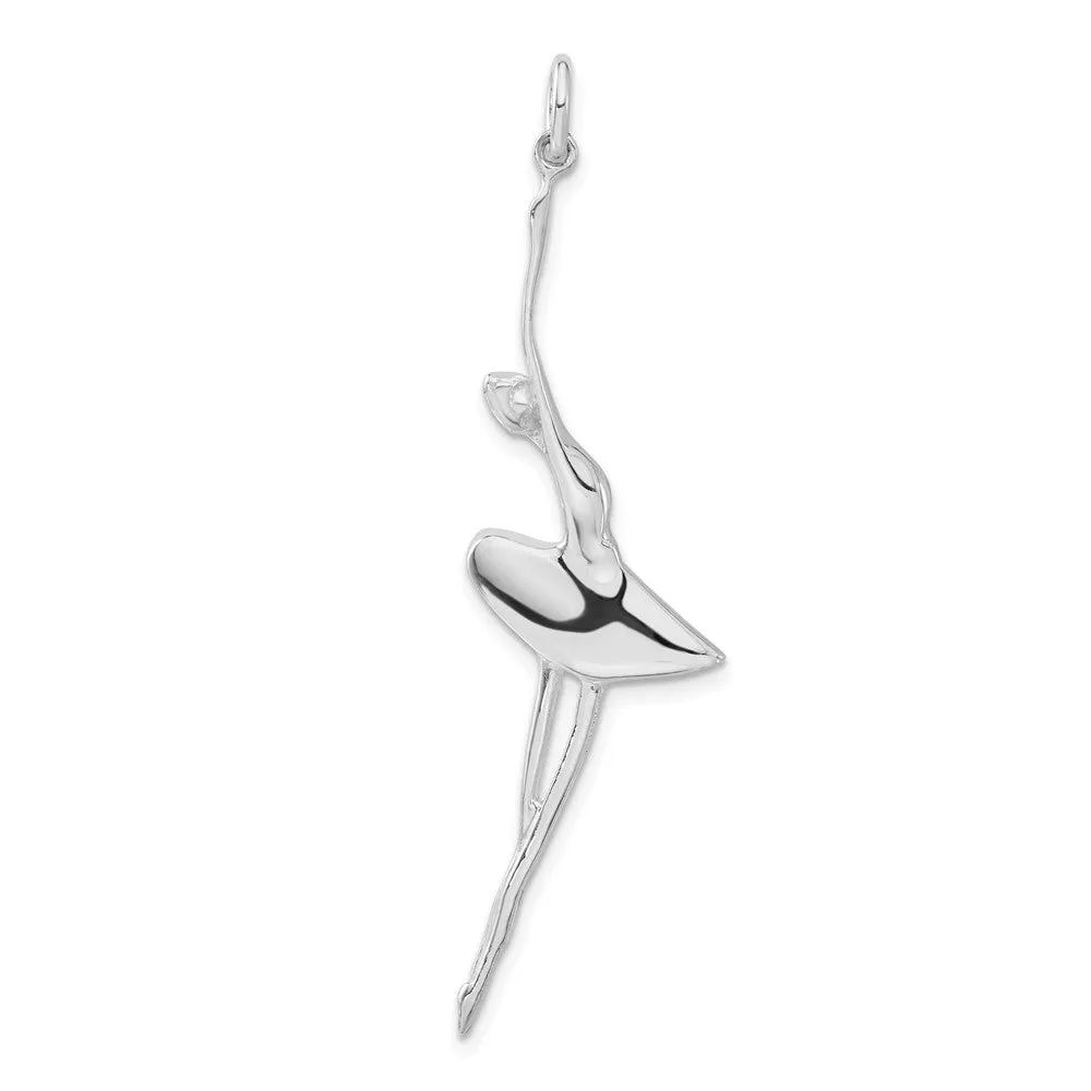 Sterling Silver Ballerina Pendant