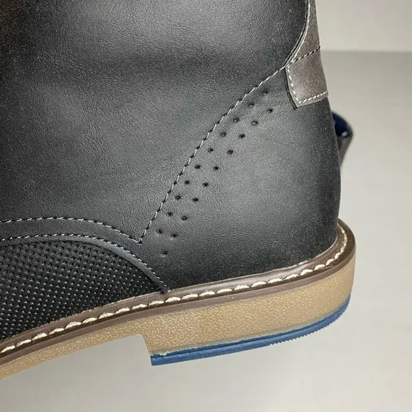 Steve Madden black ankle boots