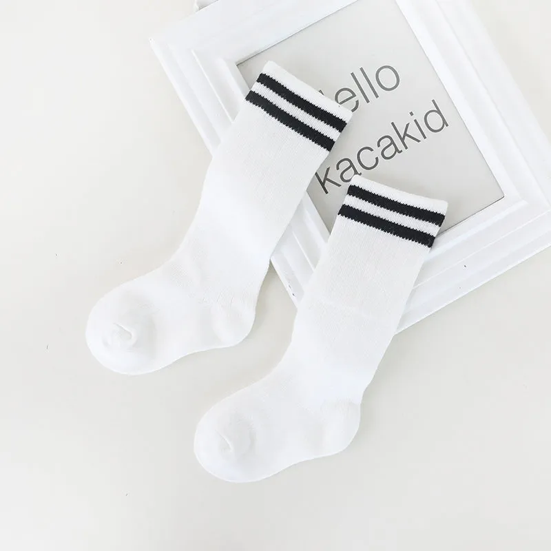Stripe Knee High Socks