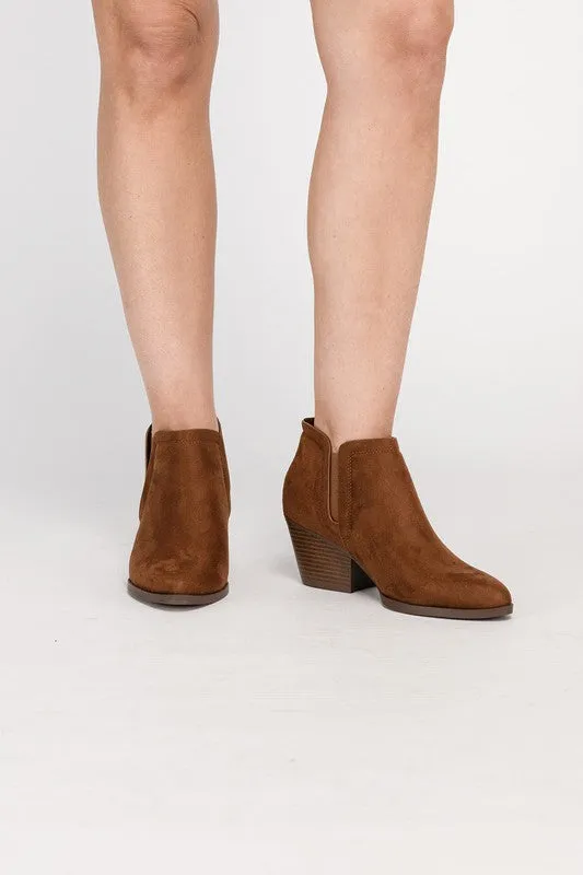 Strut In Style Suede Ankle Boots (2 Colors)