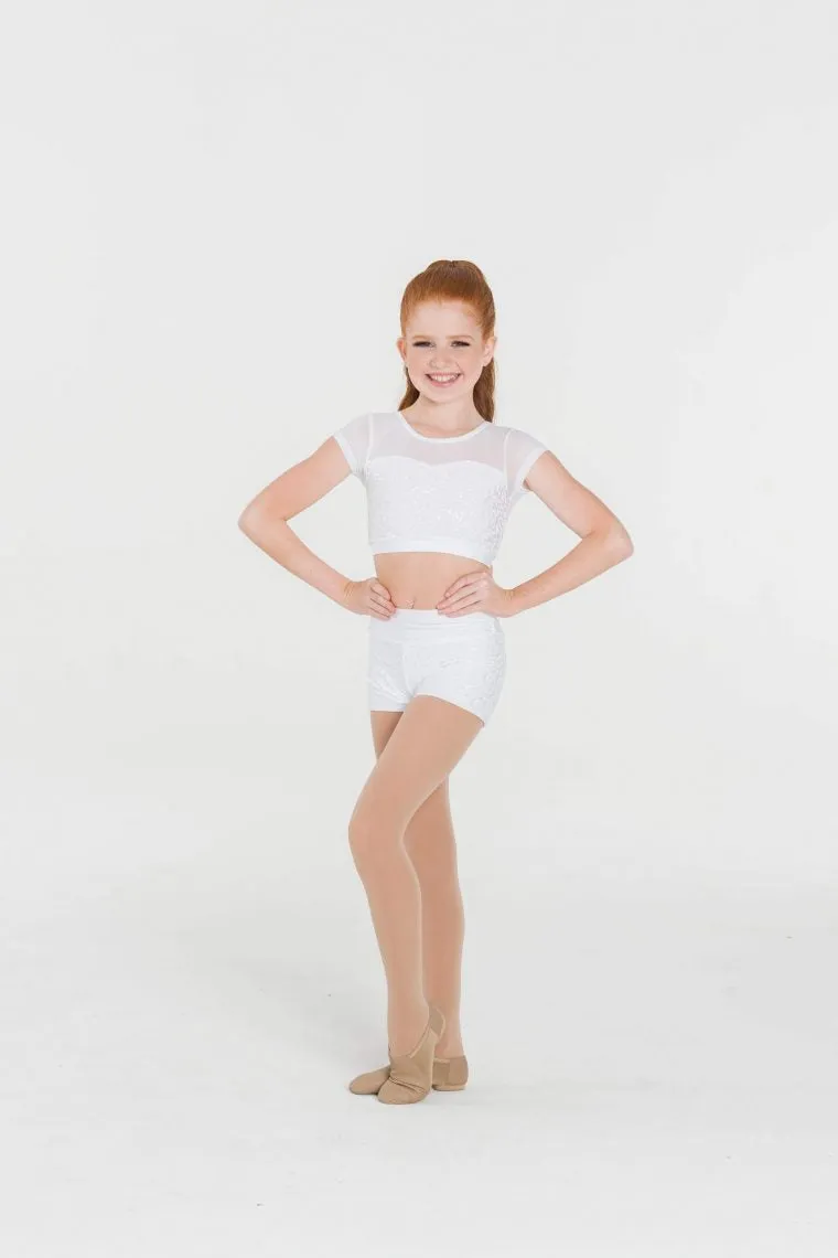 Studio 7 Attitude Sequin Crop Top Chct08 / Adct08 -Clearance