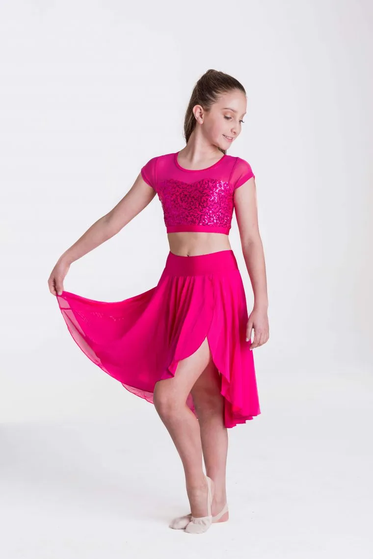 Studio 7 Attitude Sequin Crop Top Chct08 / Adct08 -Clearance
