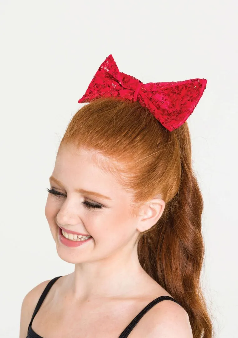 Studio 7 Sequin Hair Bow Hb11