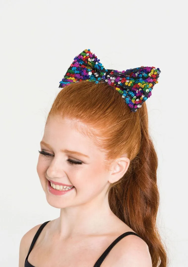 Studio 7 Sequin Hair Bow Hb11
