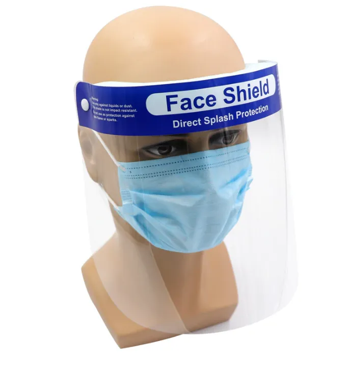 Super Comfortable Full Face Shield - Great for 2nd Tier Extra Protection Over Mask