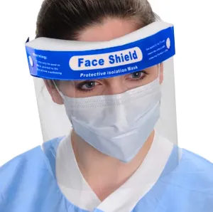 Super Comfortable Full Face Shield - Great for 2nd Tier Extra Protection Over Mask