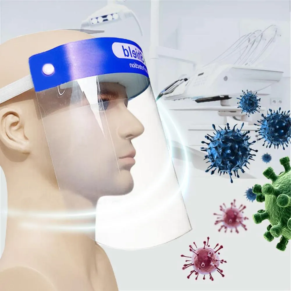 Super Comfortable Full Face Shield - Great for 2nd Tier Extra Protection Over Mask
