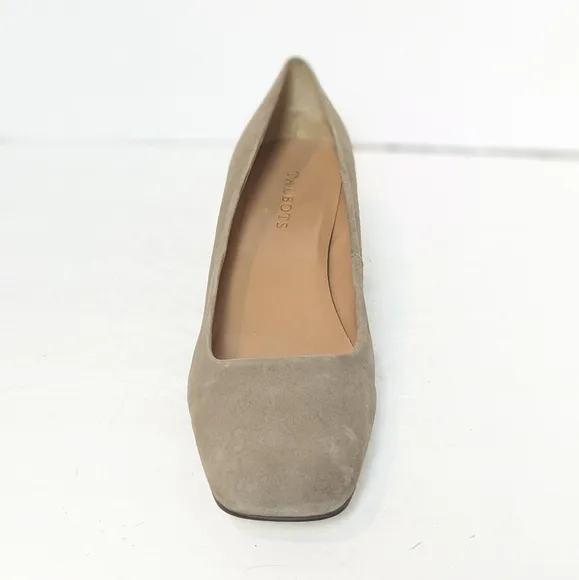 Talbots suede heels