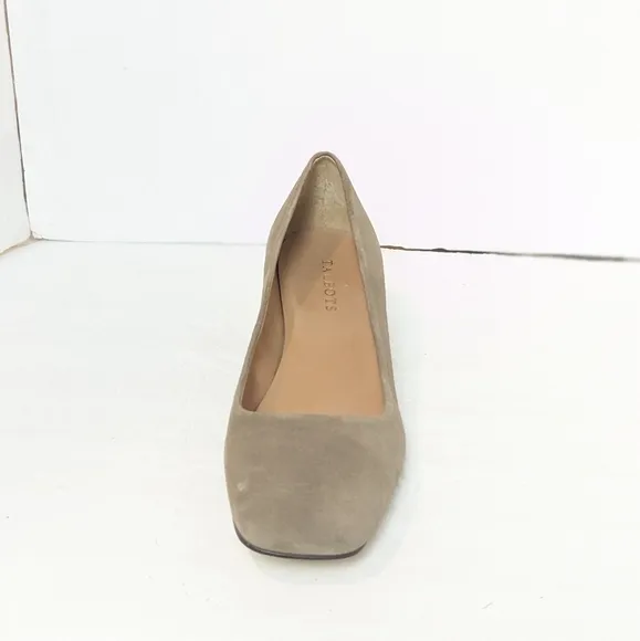 Talbots suede heels