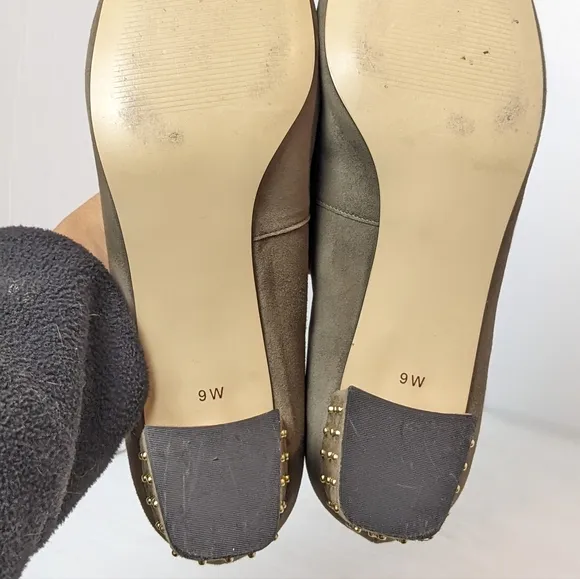 Talbots suede heels