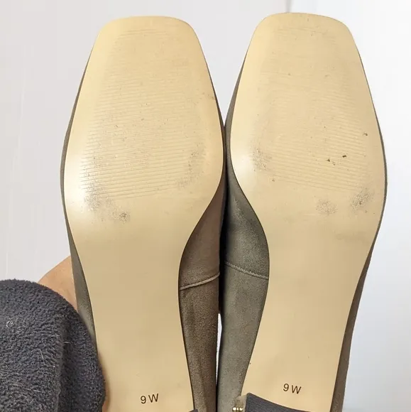 Talbots suede heels