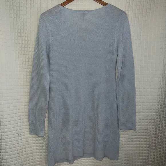 The Eileen Fisher Ballet Neck Pullover in Delphine