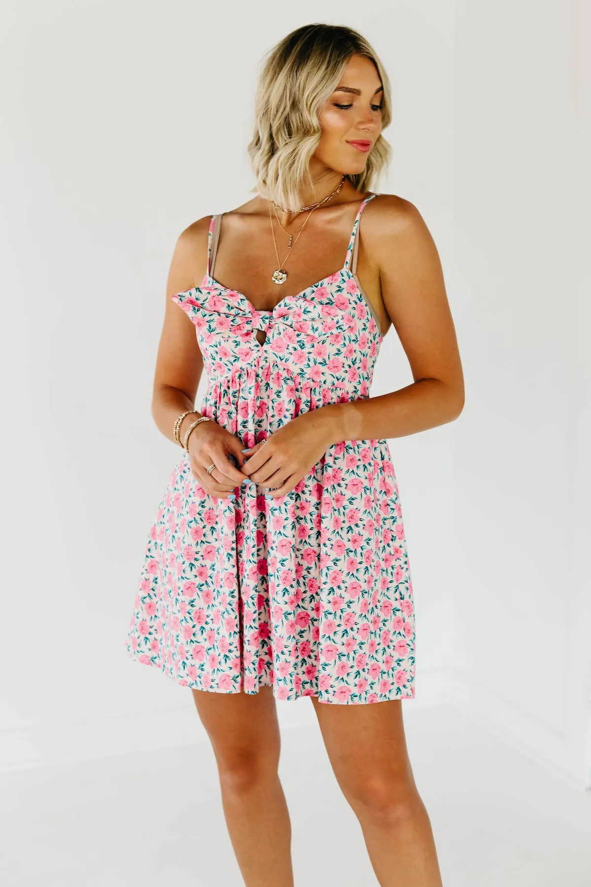 The Kendra Floral Babydoll Dress