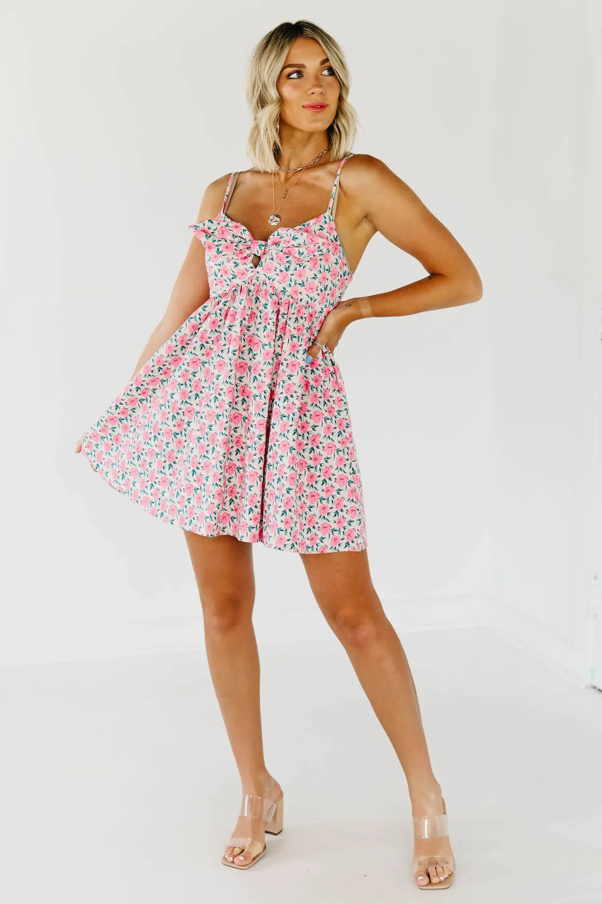 The Kendra Floral Babydoll Dress