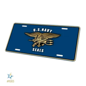 The US Navy Seals Decorative License Plate