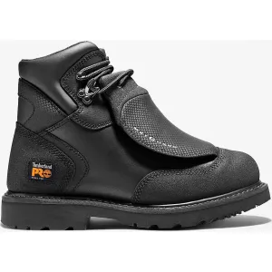 Timberland Pro Men's External Met Guard 6" Steel Toe Work Boot- Black- TB140000001