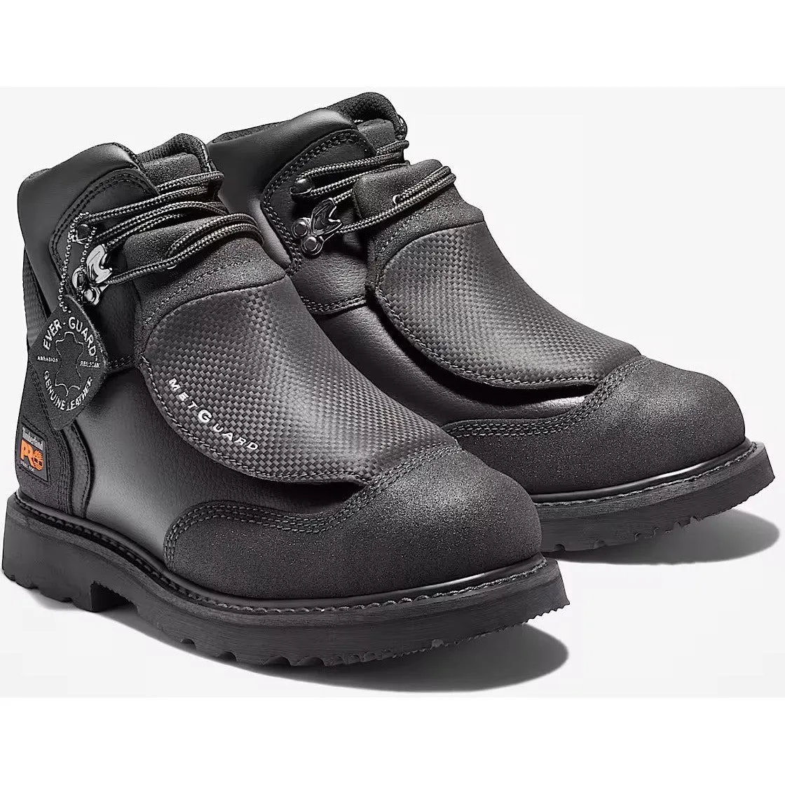 Timberland Pro Men's External Met Guard 6" Steel Toe Work Boot- Black- TB140000001