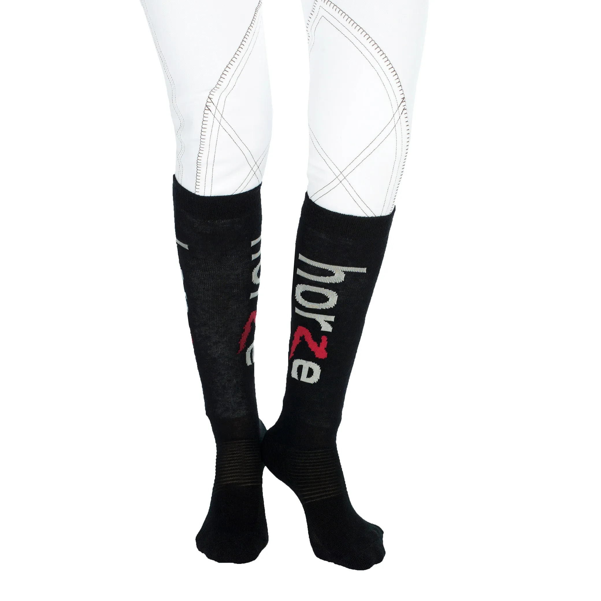 Tip Toe Socks Horze Black