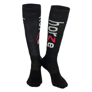 Tip Toe Socks Horze Black