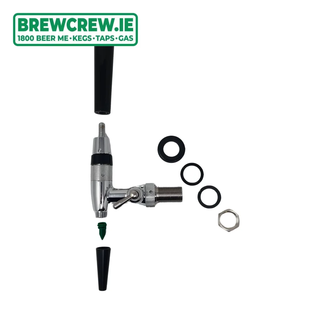 TOF - Viking Compensator - Beer/Stout Tap - Chrome