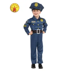 Top Cop Deluxe Policeman Costume Size M