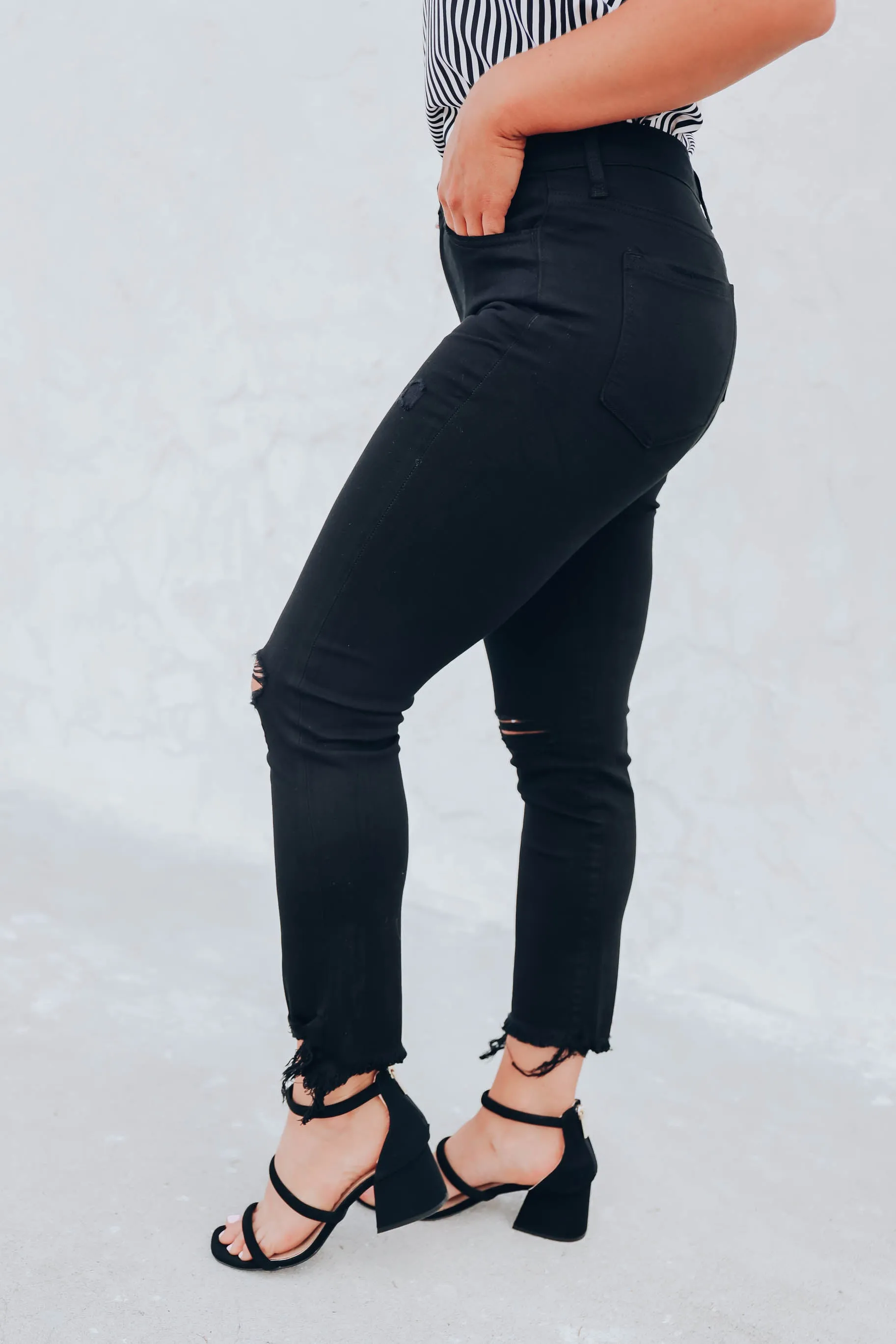 Top Of The World Black Jeans