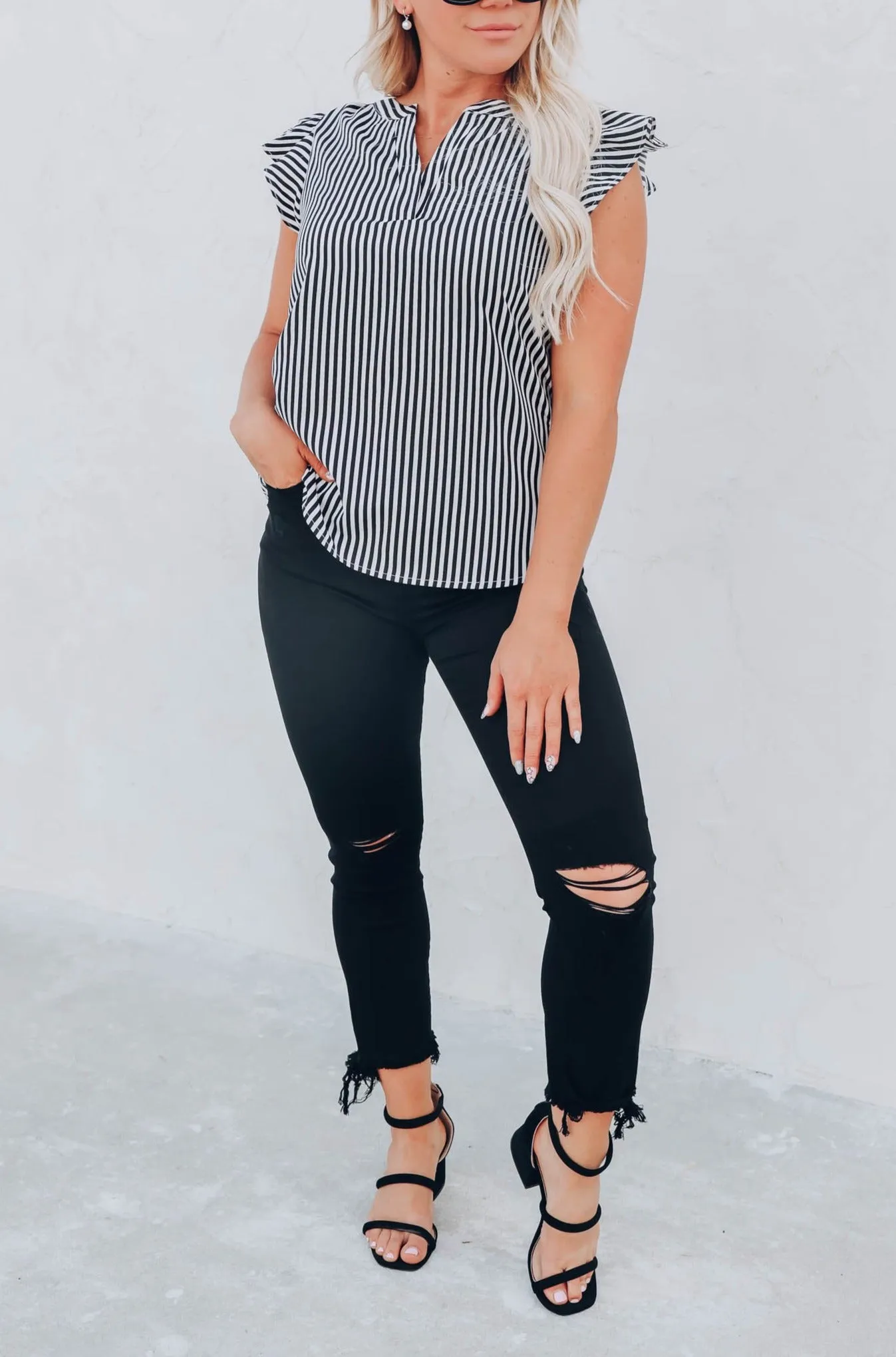 Top Of The World Black Jeans