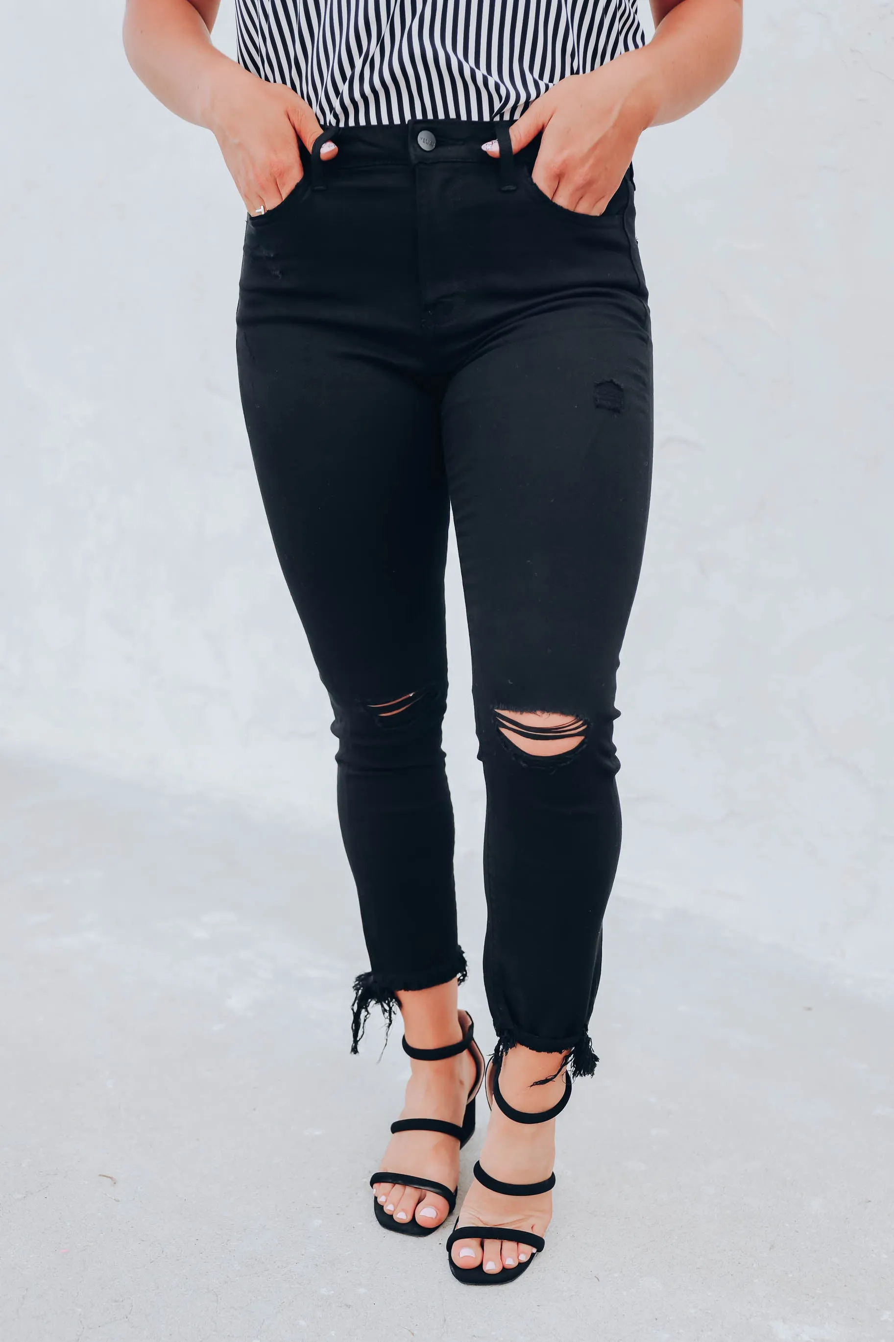 Top Of The World Black Jeans