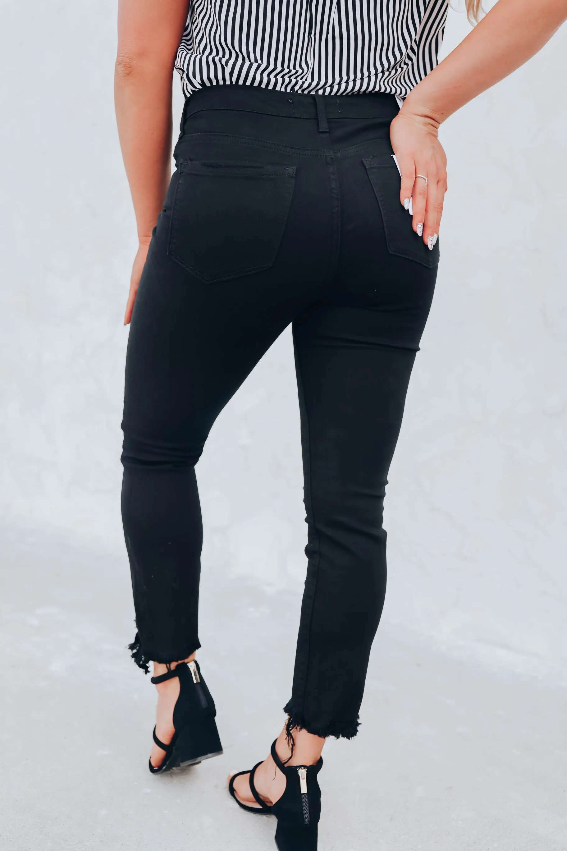Top Of The World Black Jeans