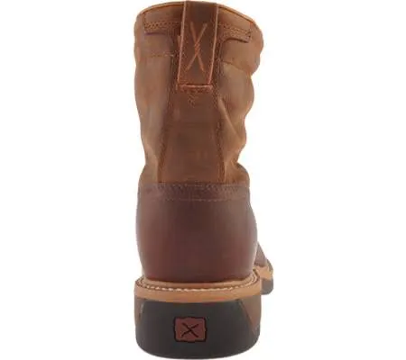 Twisted X Mens Lite Cowboy Lacer Steel Toe Boots MLCSLW1