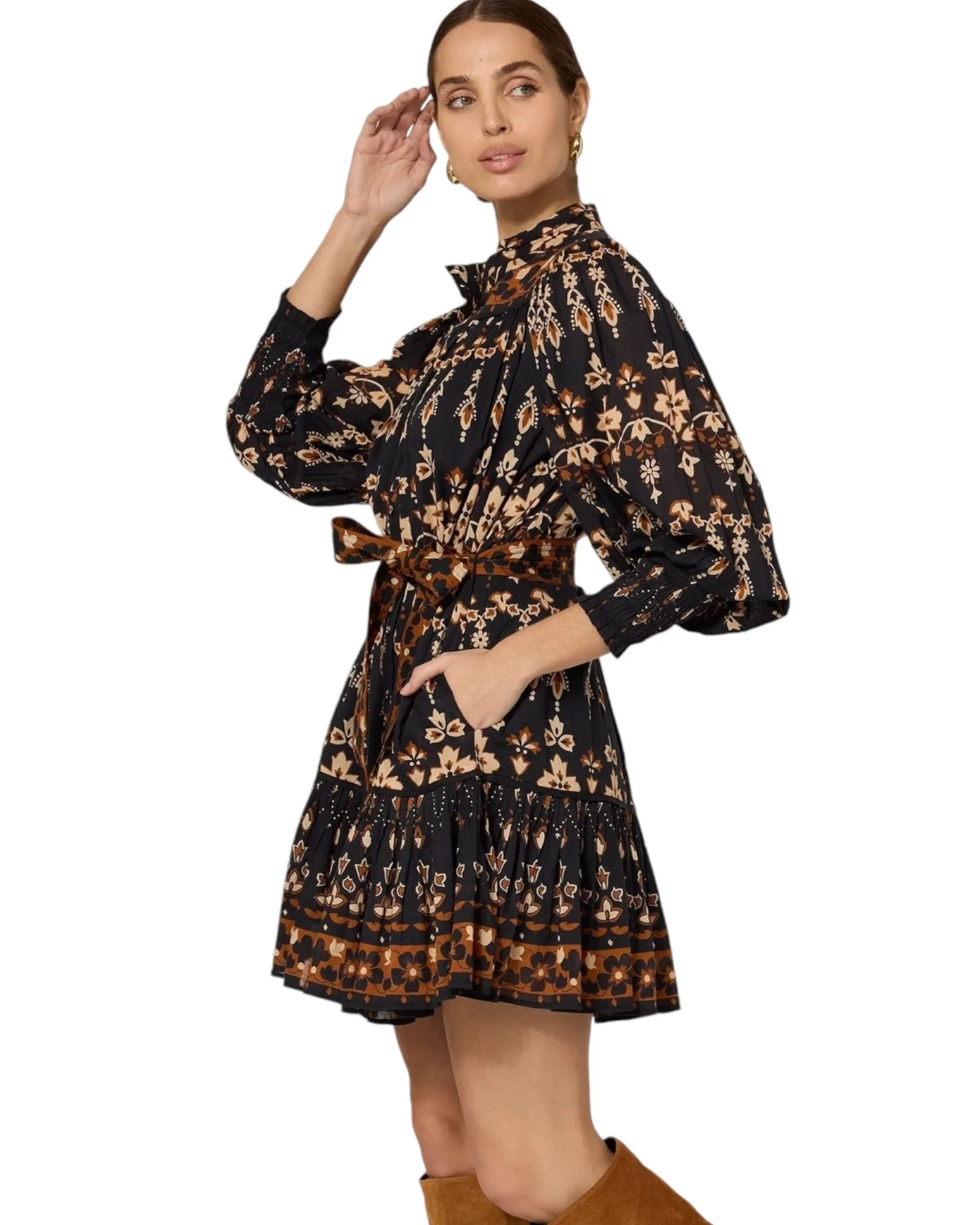 Vanessa Mini Dress | La Vie Print