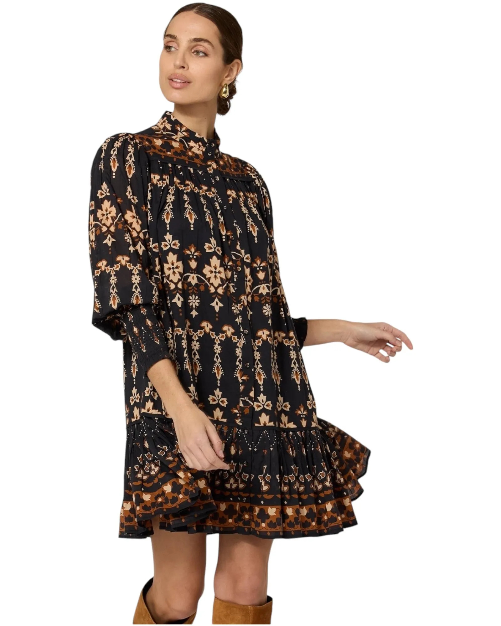 Vanessa Mini Dress | La Vie Print